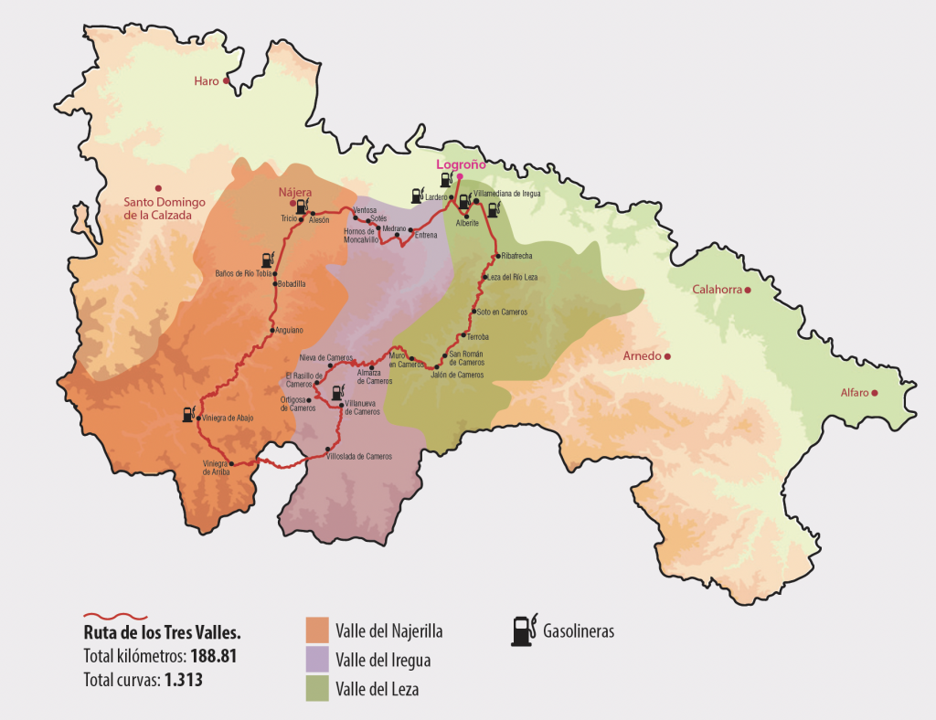 Rumbo a La Rioja. Ruta de los tres valles